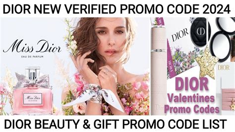 dior promo code january 2024|Dior honey coupon code.